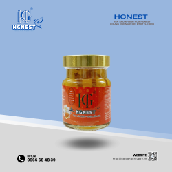 Yến sào Khánh Hòa HGnest chưng Đông trùng hạ thảo 33% Lọ 70ml