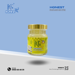 Yến sào Khánh Hòa HGnest chưng Đường phèn 33% Lọ 70ml