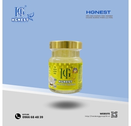 Yến sào Khánh Hòa HGnest chưng Đường phèn 33% Lọ 70ml