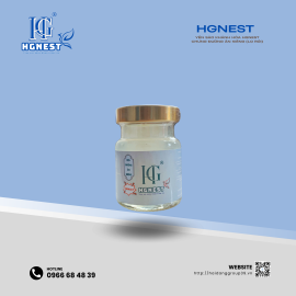 Yến sào Khánh Hòa HGnest chưng Đường ăn kiêng 33% Lọ 70ml